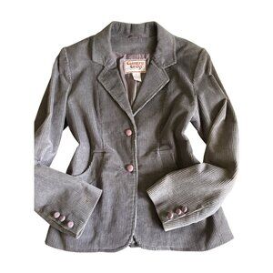 Corduroy Blazer in Gray